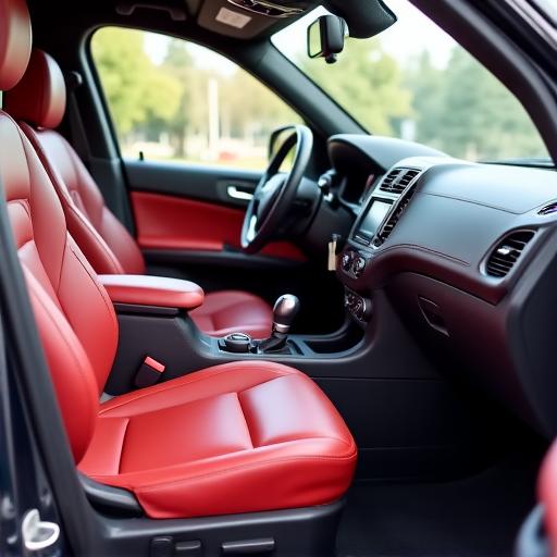 The same interior looking fresh, with clean seats and a spotless dashboard.